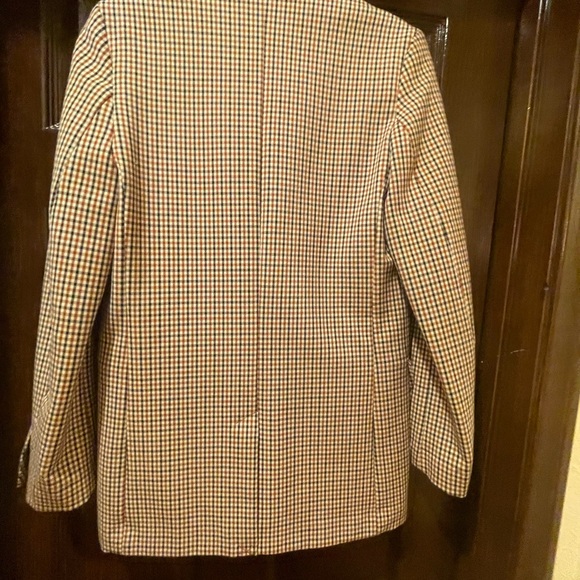 Zara checkered blazer. - Picture 2 of 3